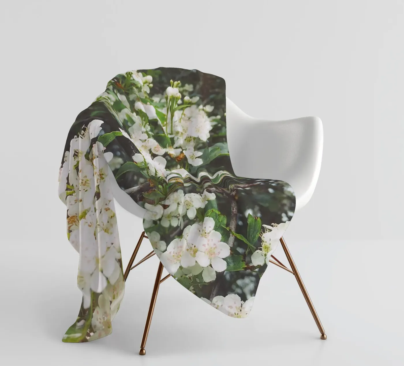 Spring Evening fleece blanket by Cassia Beck Photography