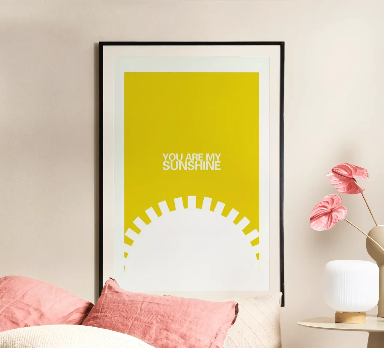 The Sunshine Poster Hahnemühle von And I Love You She Said