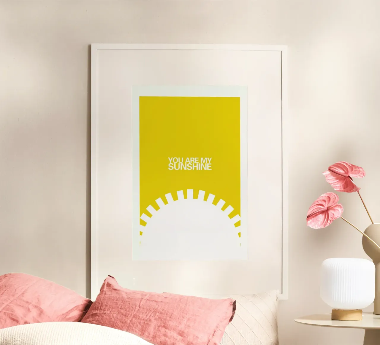 The Sunshine Poster Hahnemühle von And I Love You She Said
