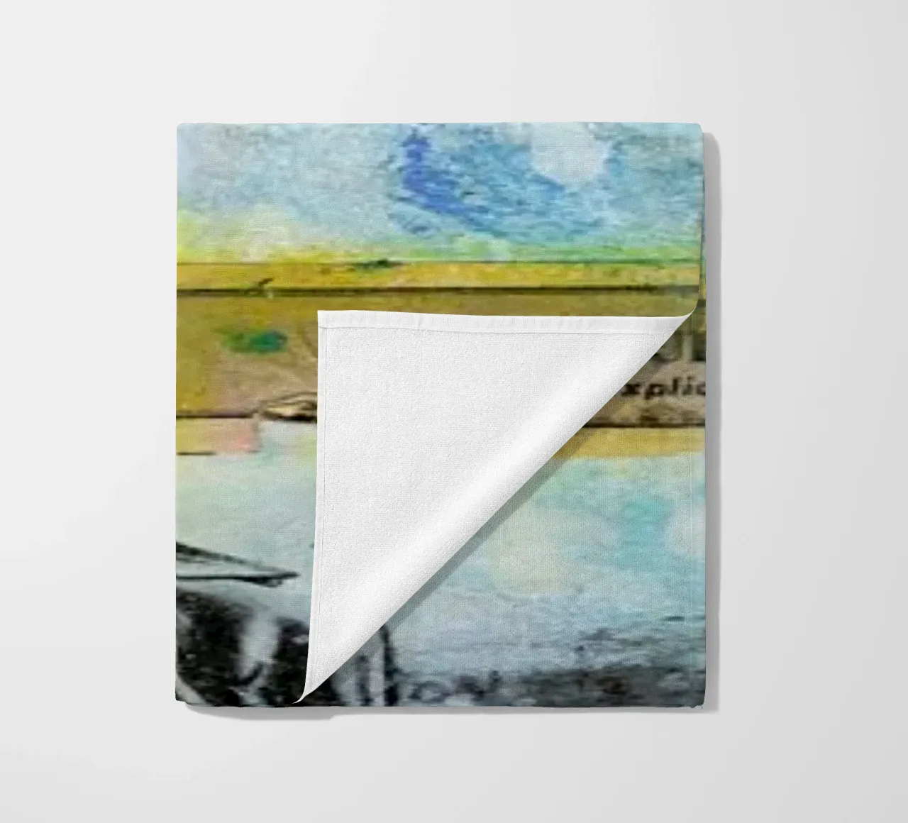 Blu e bianco telo mare da Tameo