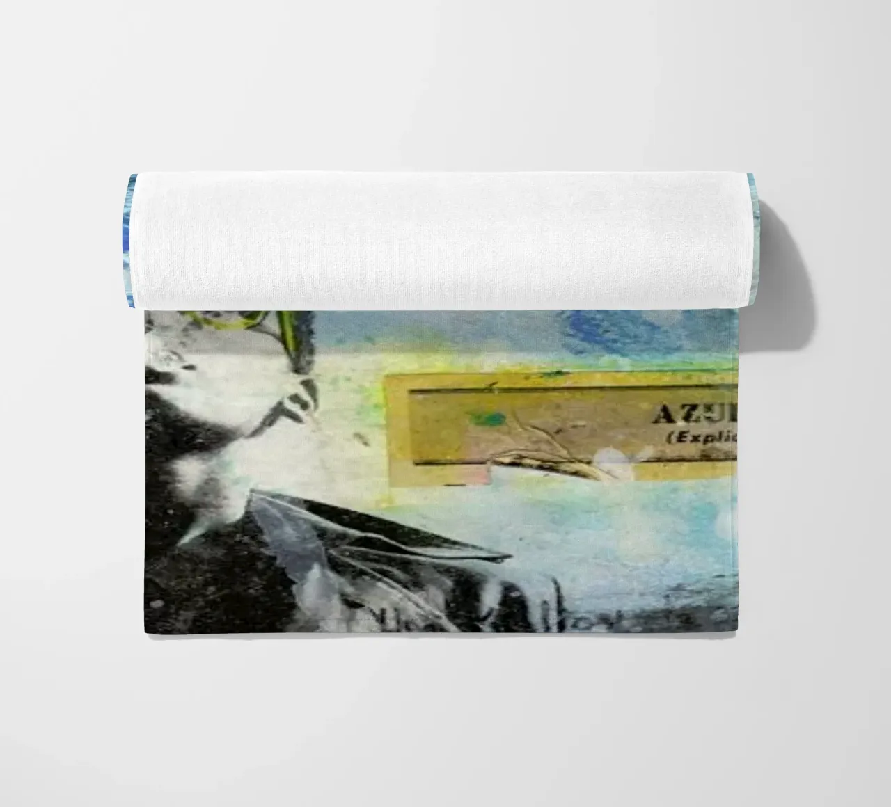 Blu e bianco telo mare da Tameo