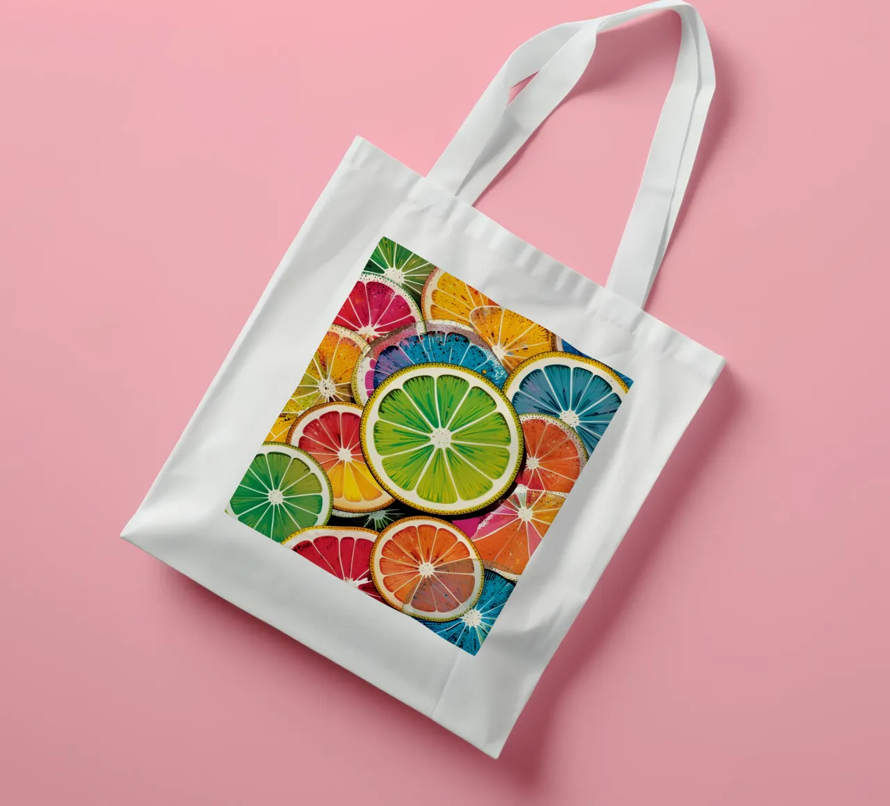 Esplosione di agrumi borsa in juta da Artistic-shop