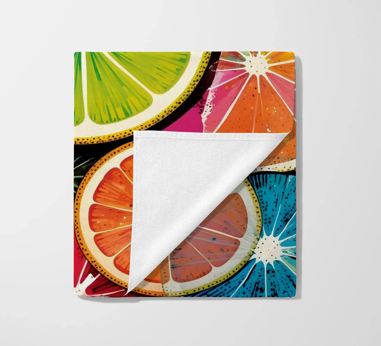 Citrus burst beach towel by Artistic-shop