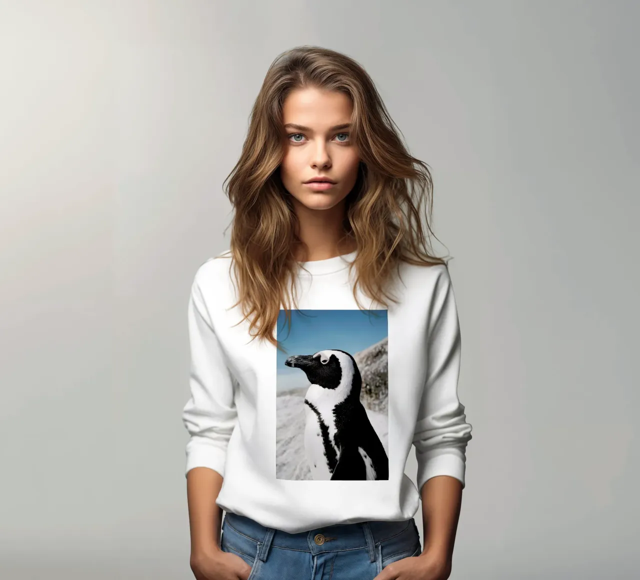 Penguin Sweatshirt von Laura Palm