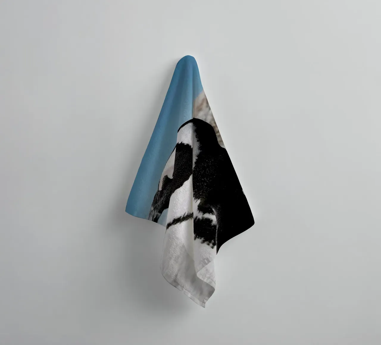 Penguin asciugamano da bagno da Laura Palm