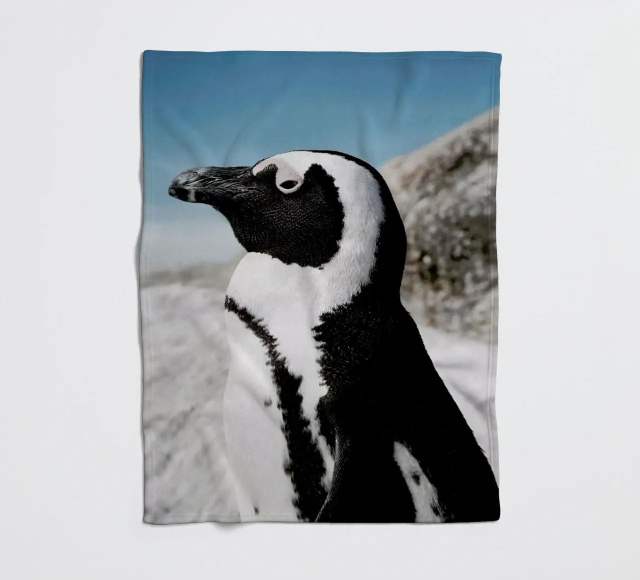 Penguin coperta in pile da Laura Palm