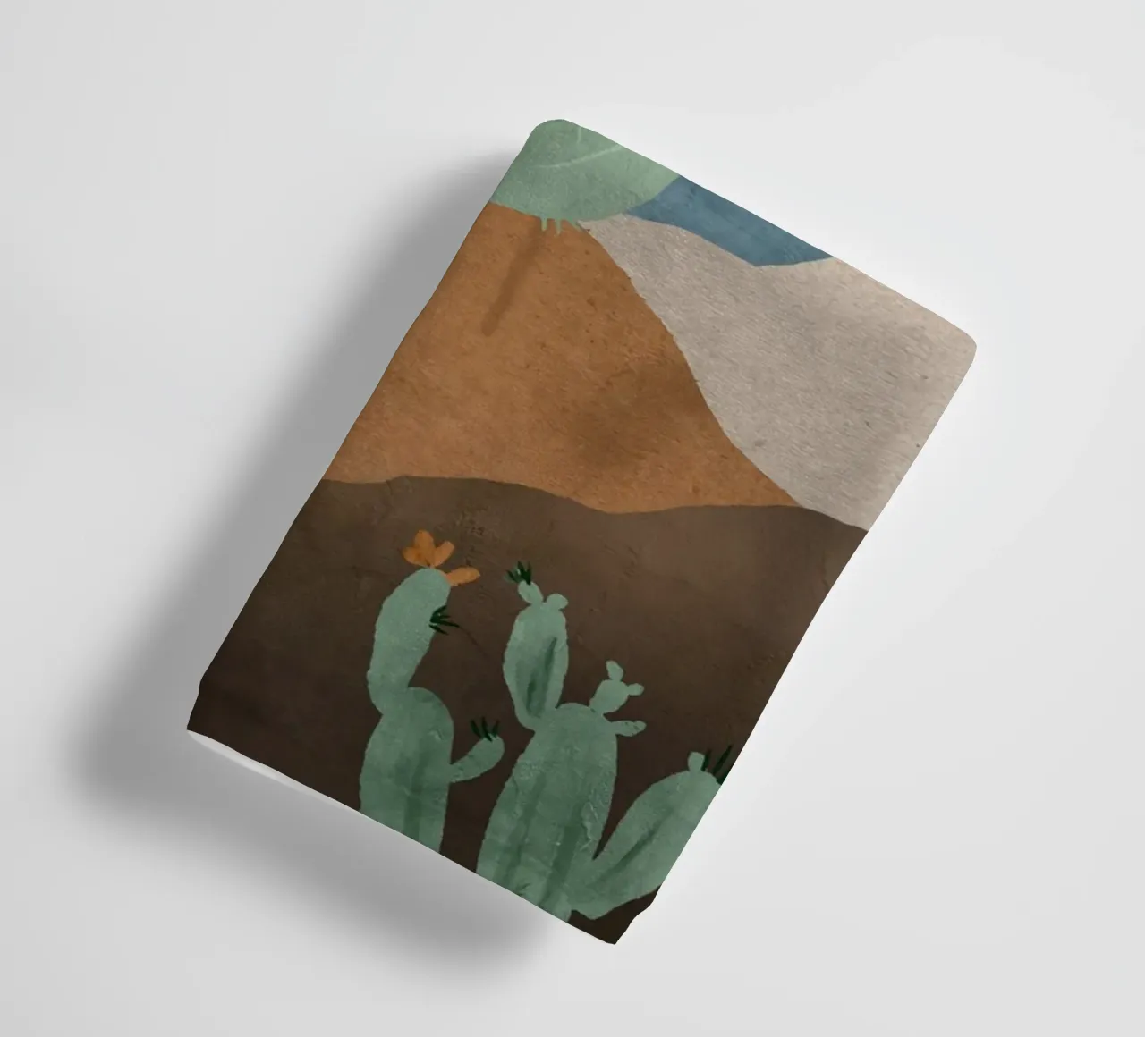 Paesaggio di cactus 2 asciugamano da bagno da ThingDesign