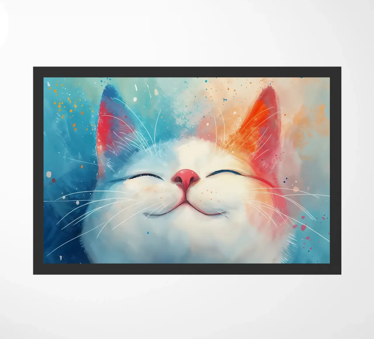 Gatto cosmico sognante zerbino da Manh beo
