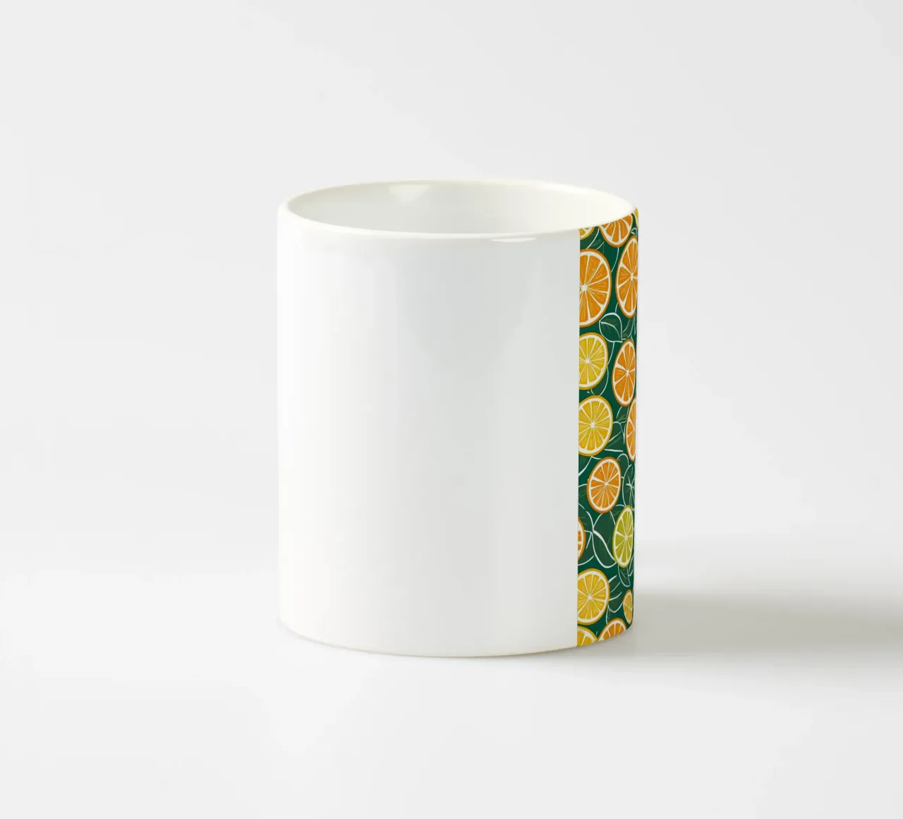 Délice de tranches d'agrumes mug en céramique de Artistic-shop