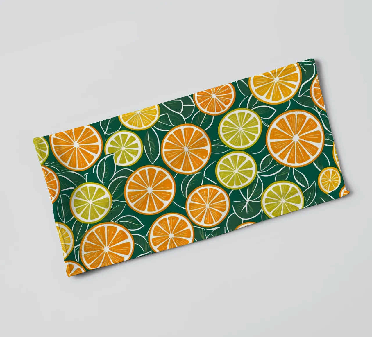Citrus Slice Delight towel by Artistic-shop