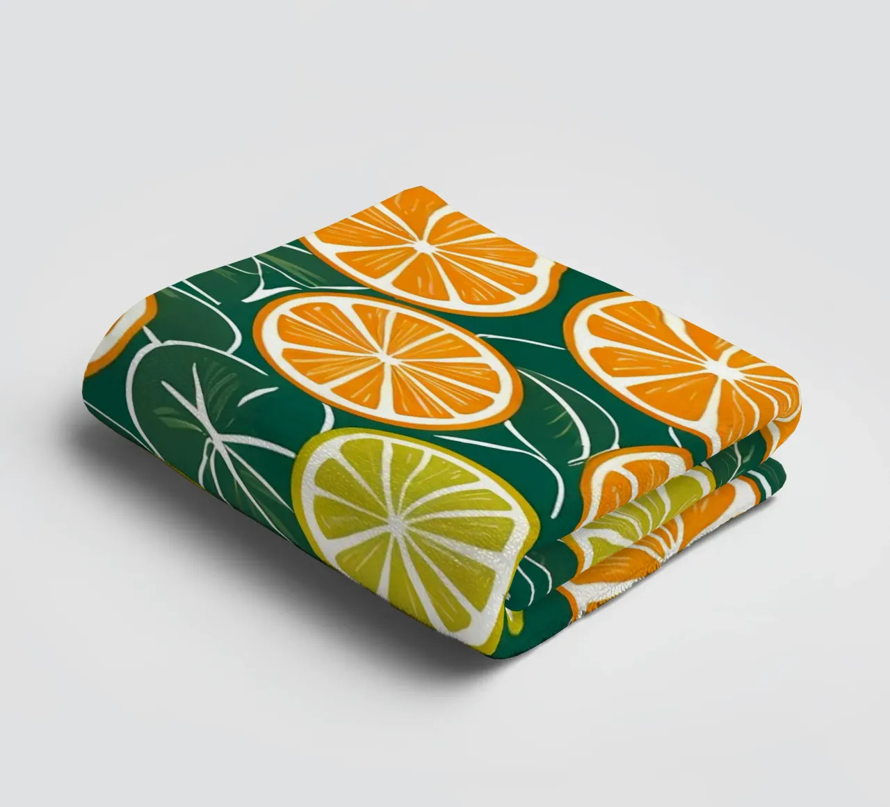 Citrus Slice Delight towel by Artistic-shop