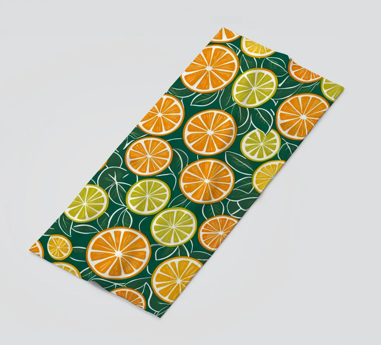 Citrus Slice Delight beach towel by Artistic-shop
