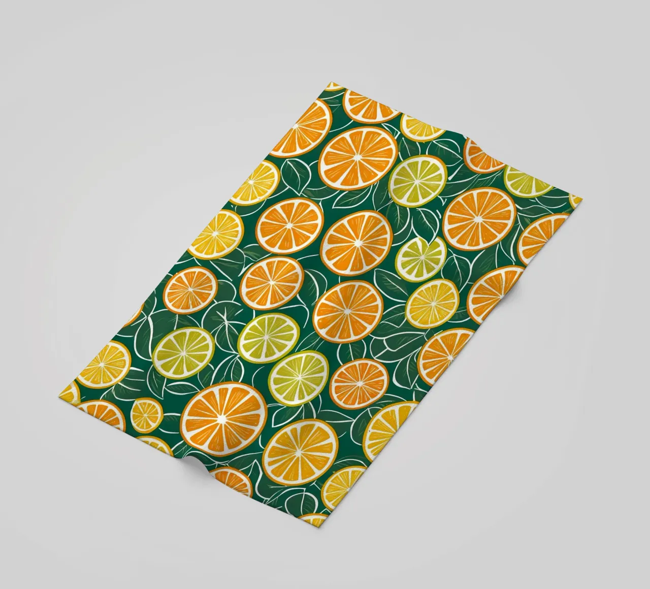 Citrus Slice Delight beach towel by Artistic-shop