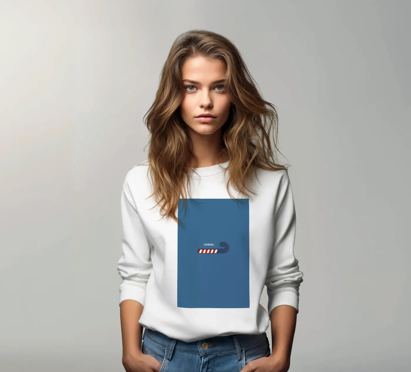 Loading sweatshirt by Doozal
