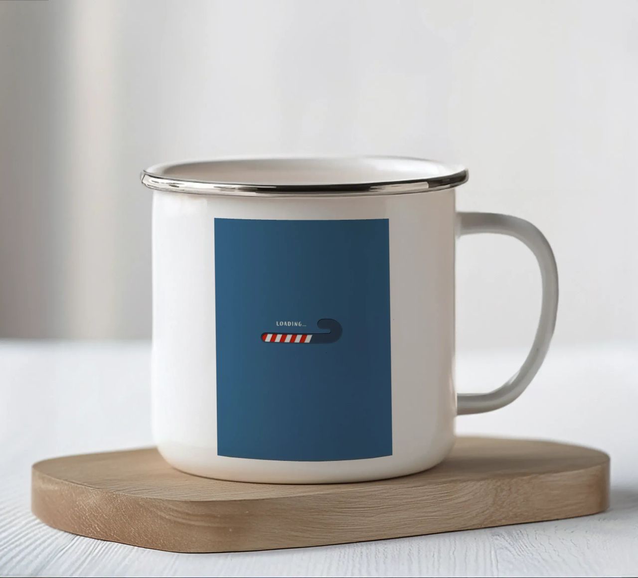 Loading tazza in smalto da Doozal