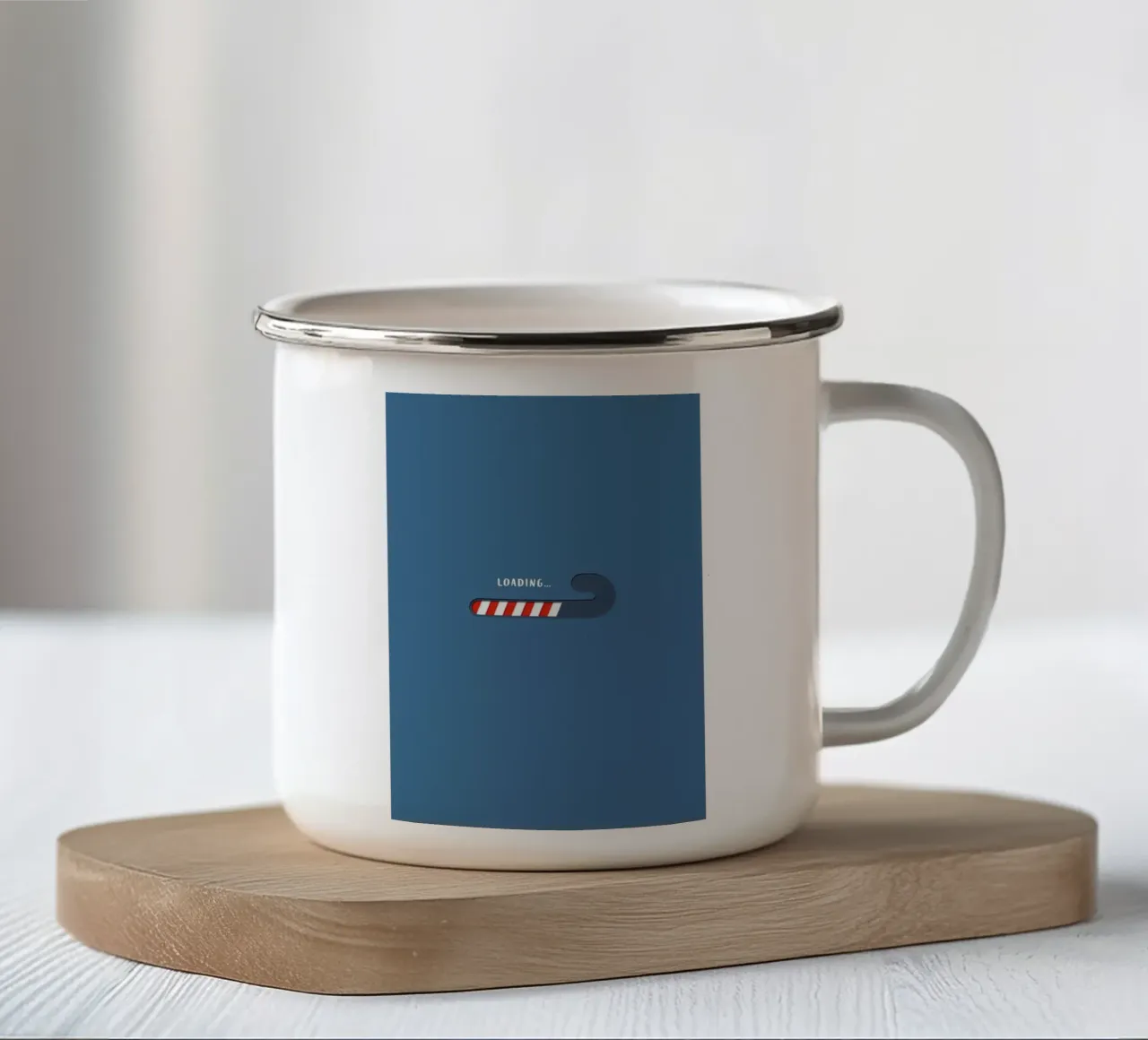 Loading Emaille Tasse von Doozal