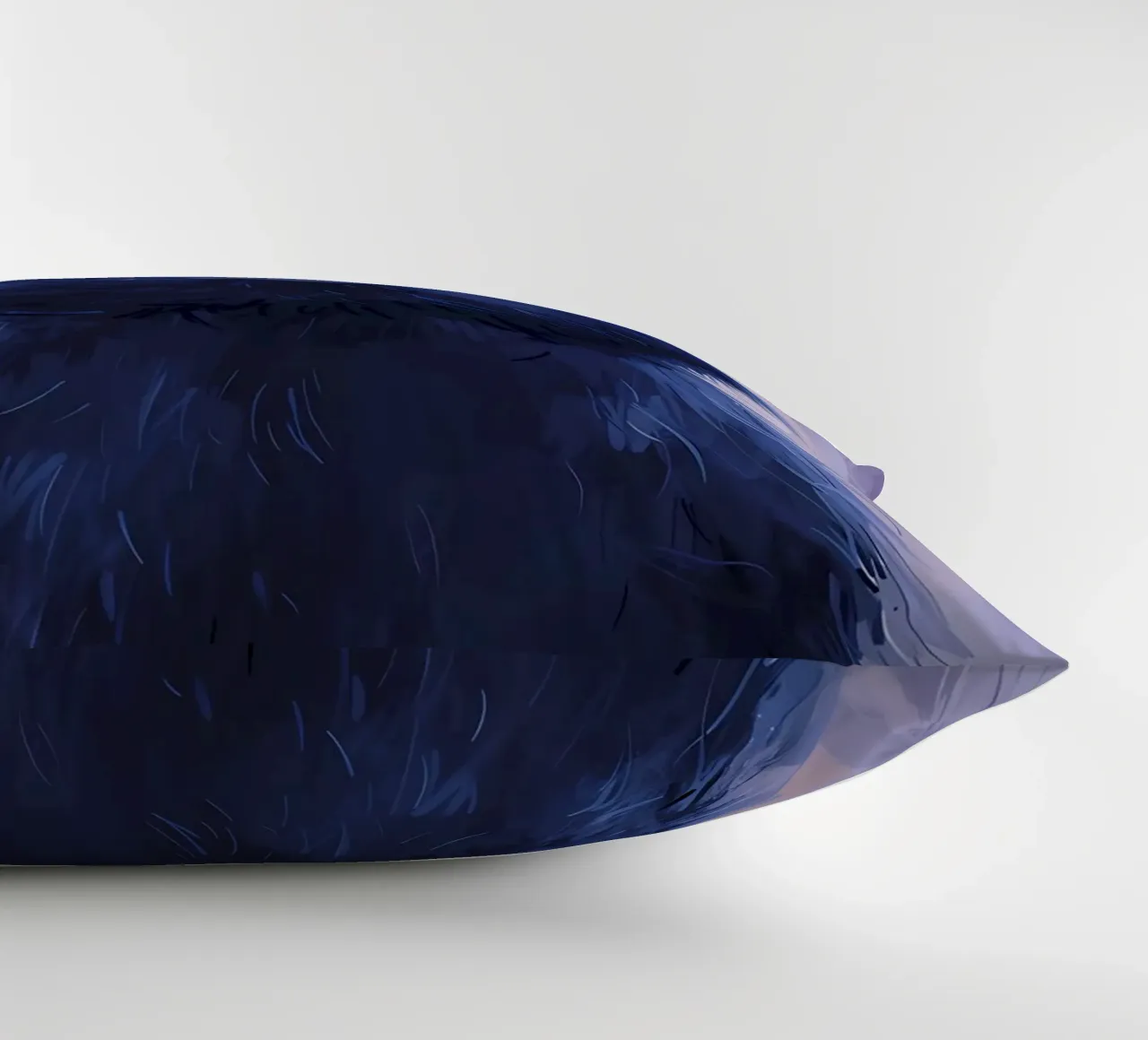 Uccello blu soffice cuscino da Manh beo