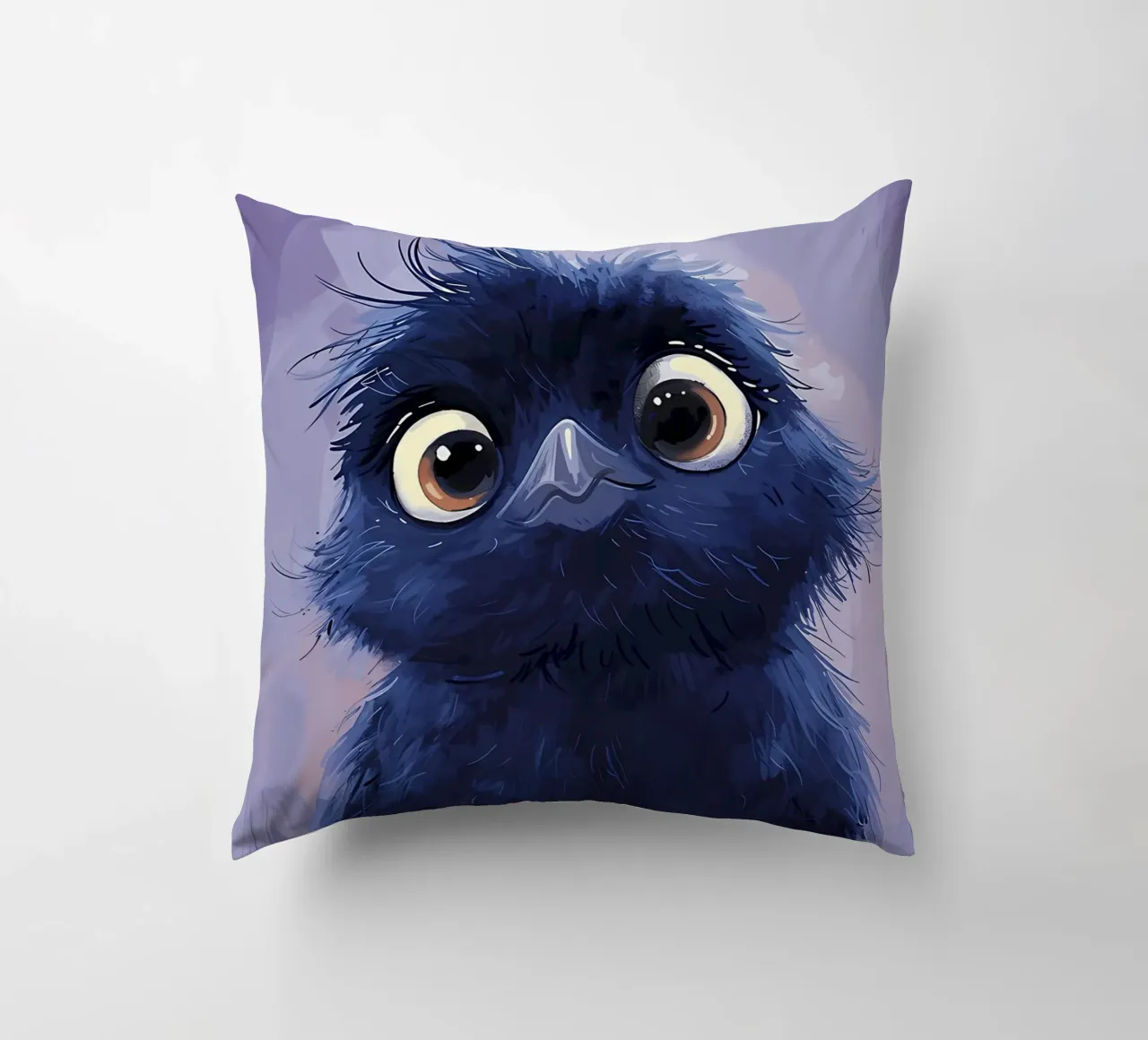 Uccello blu soffice cuscino da Manh beo