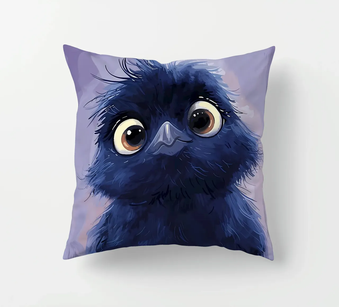 Uccello blu soffice cuscino da Manh beo