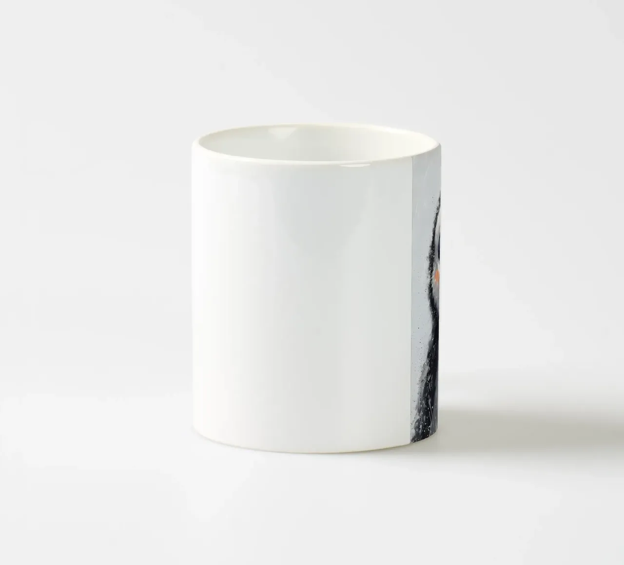 Pulcino pinguino soffice_ La giocosità personificata tazza in ceramica da Manh beo