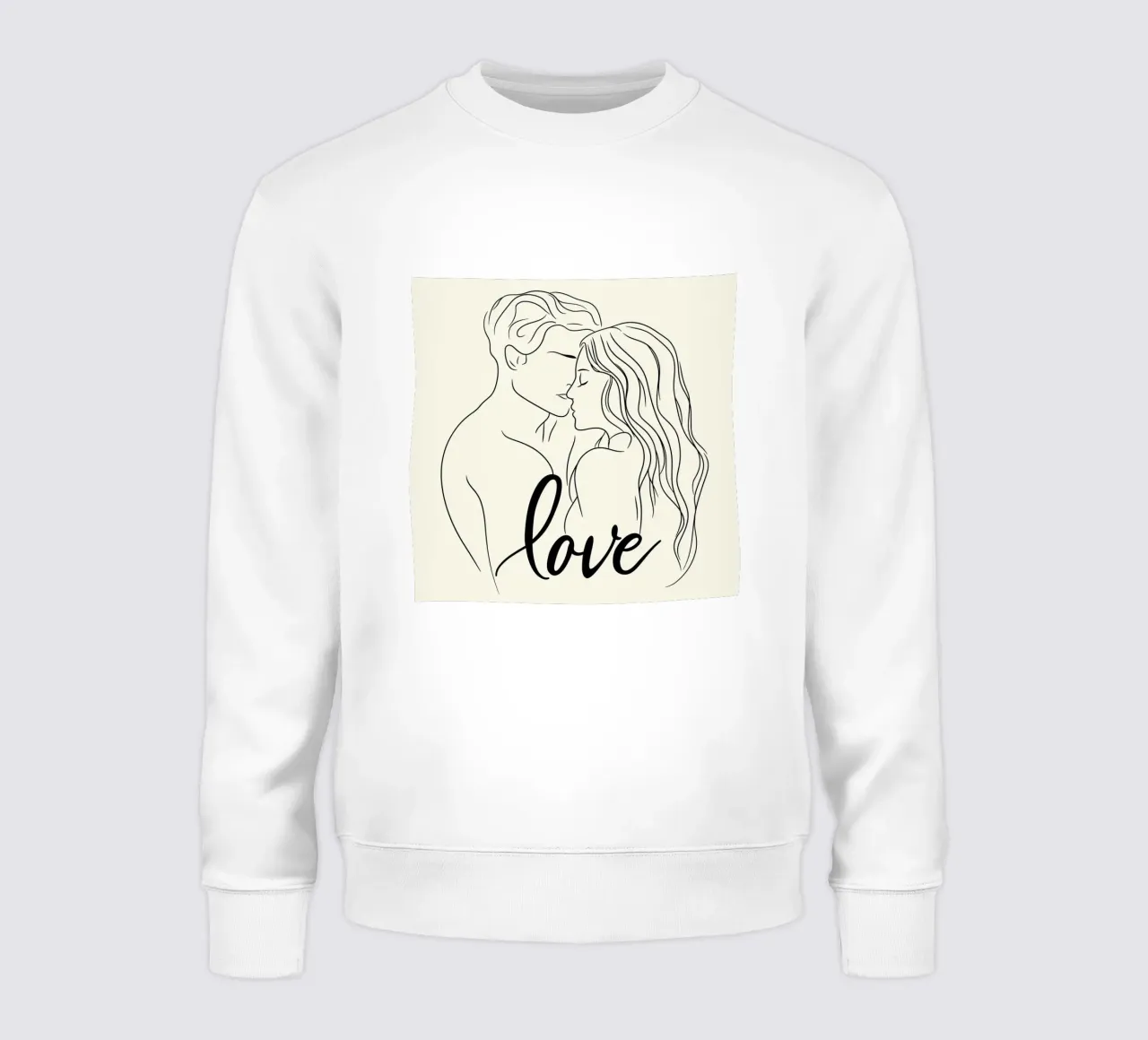 Linear Love felpa da Motivate-Today
