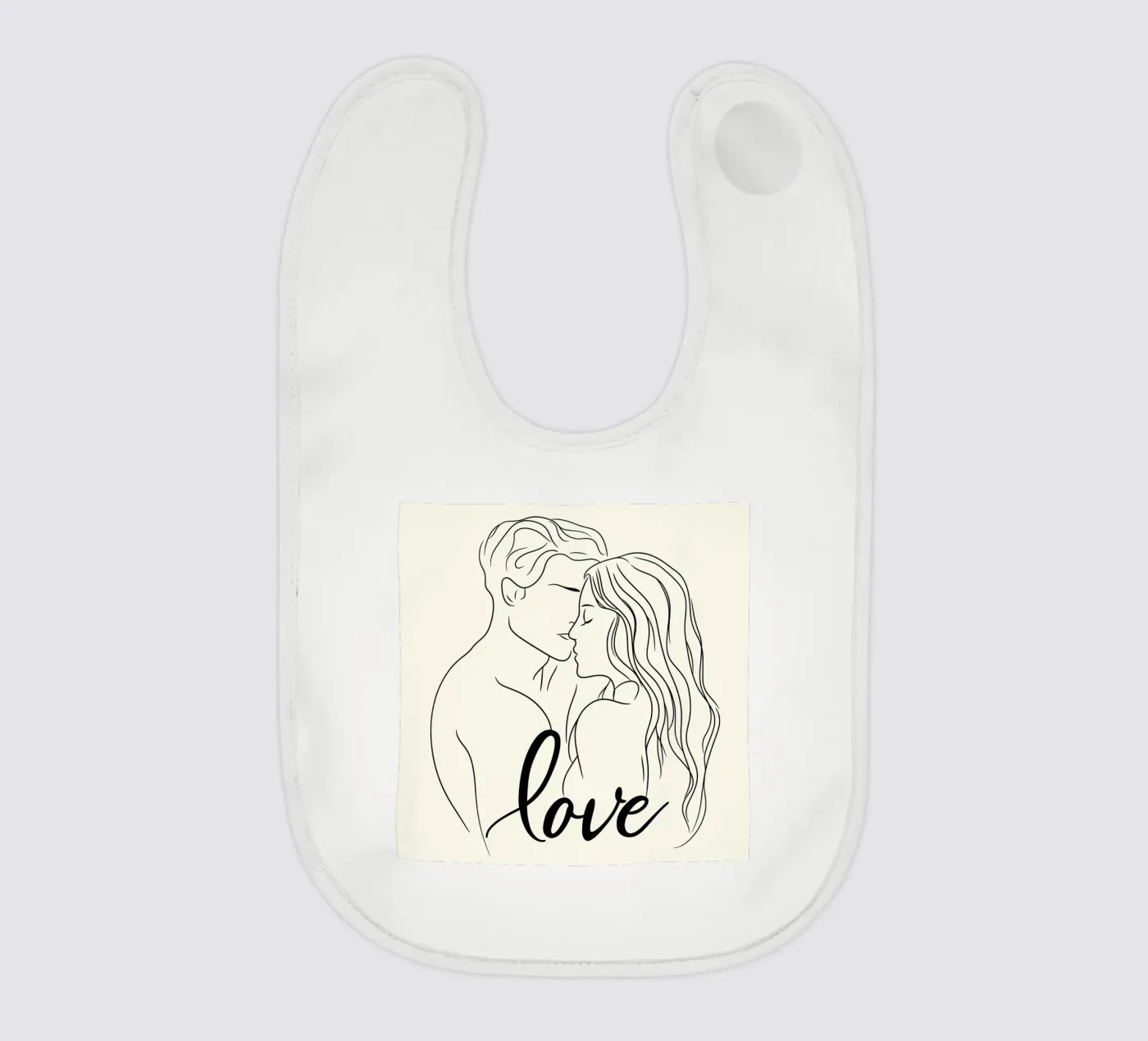 Linear Love bavaglino da Motivate-Today