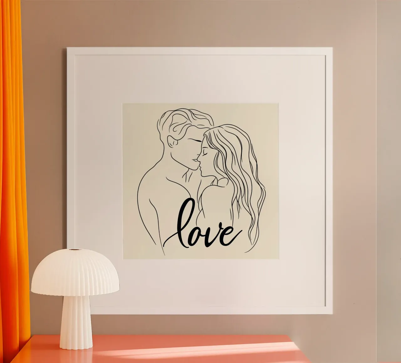 Linear Love poster da Motivate-Today