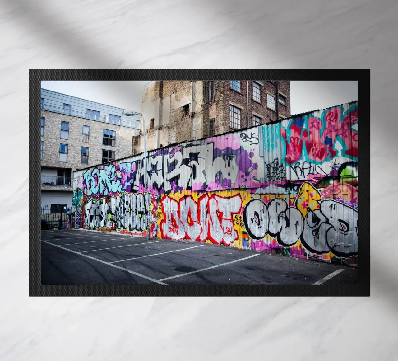 Graffiti Wall zerbino da Flo Klein