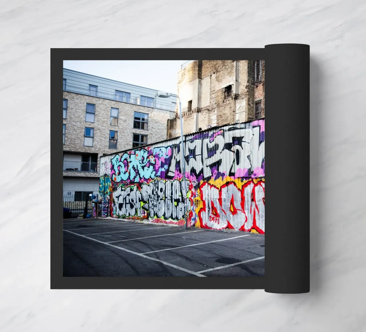 Graffiti Wall zerbino da Flo Klein