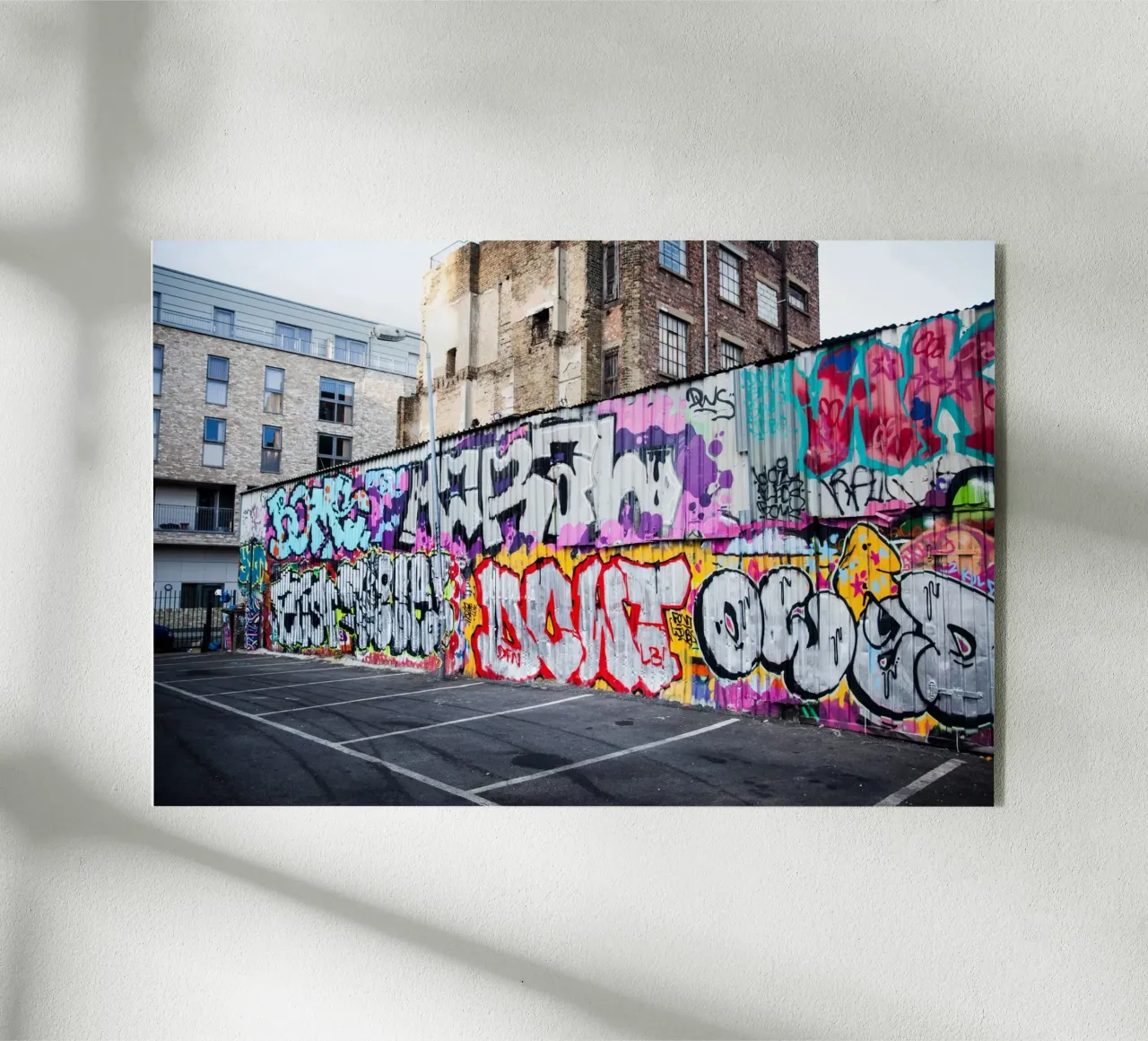 Graffiti Wall plexiglass da Flo Klein