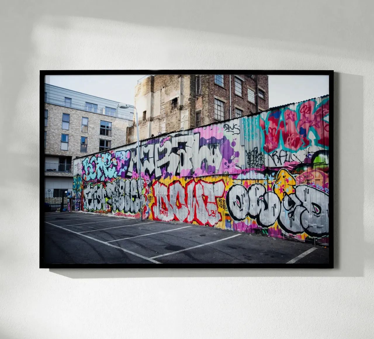 Graffiti Wall poster da Flo Klein