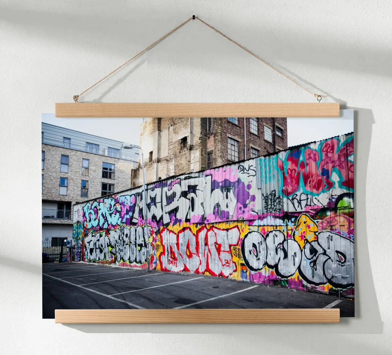 Graffiti Wall poster da Flo Klein