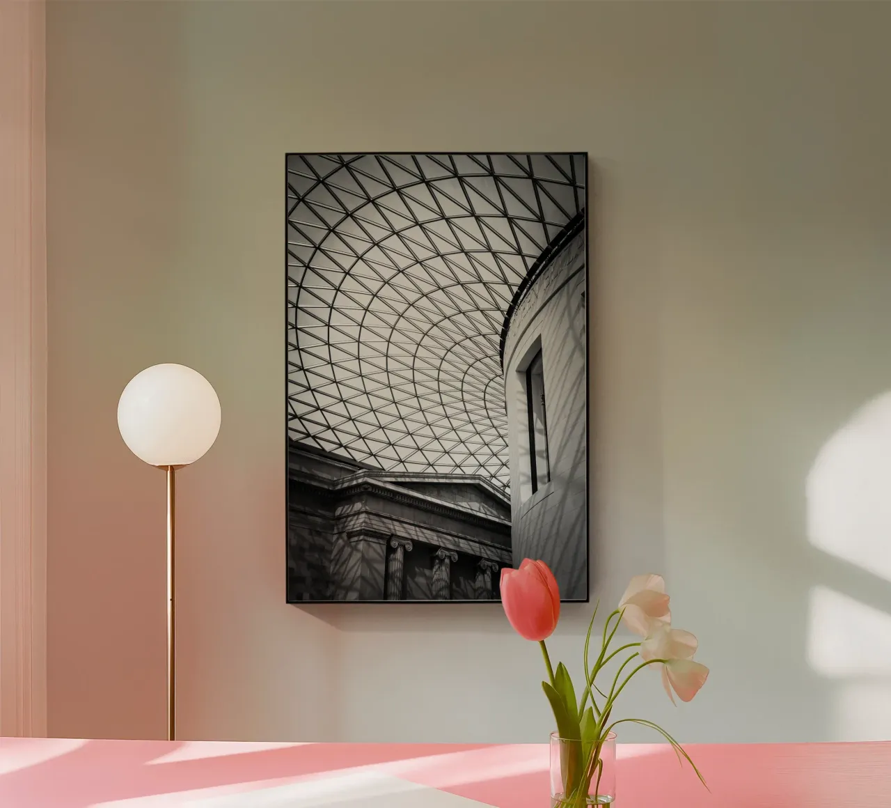 The Museum plexiglass da Flo Klein