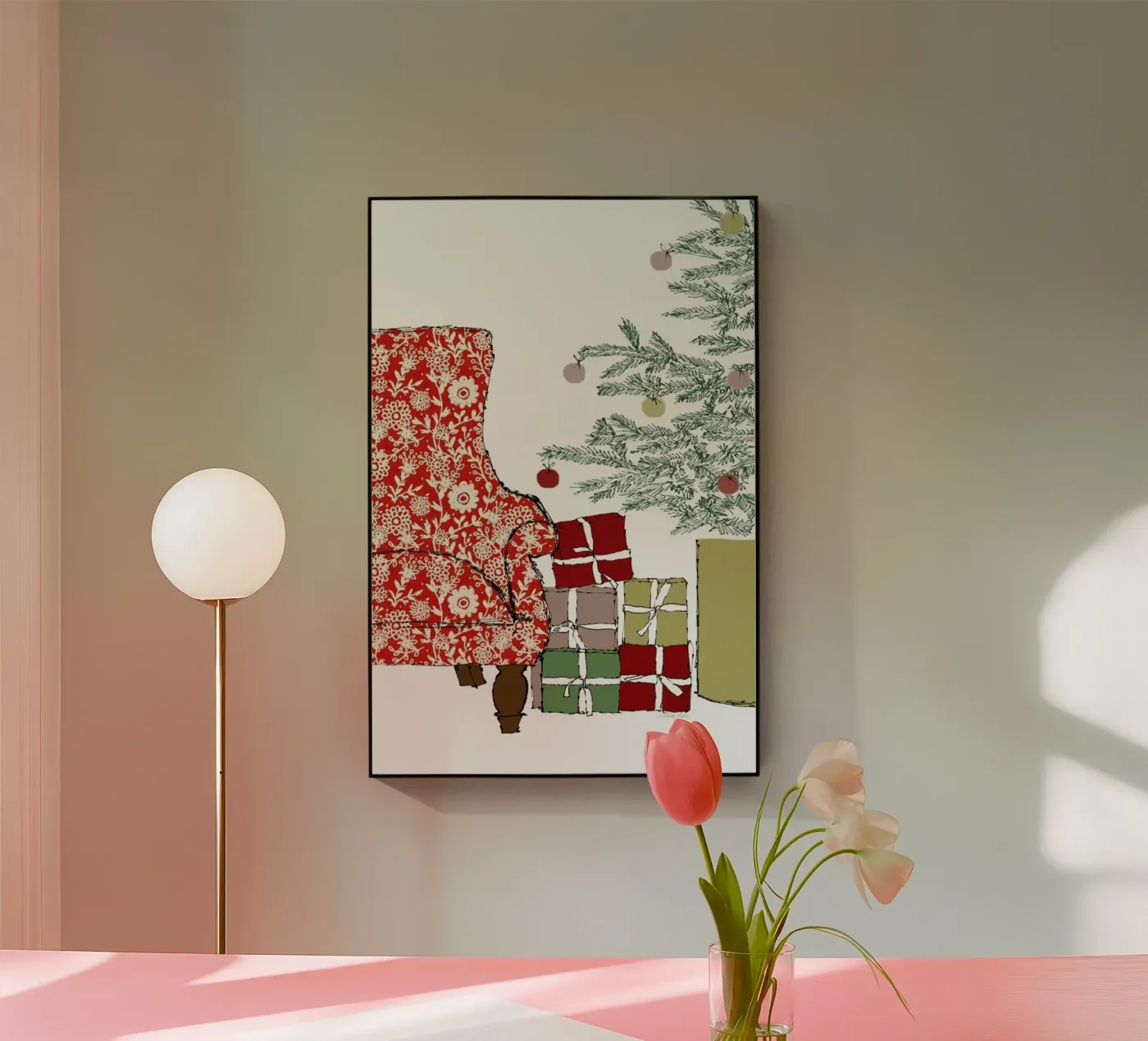 Happy Christmas Time plexiglass da Nathys_illustration