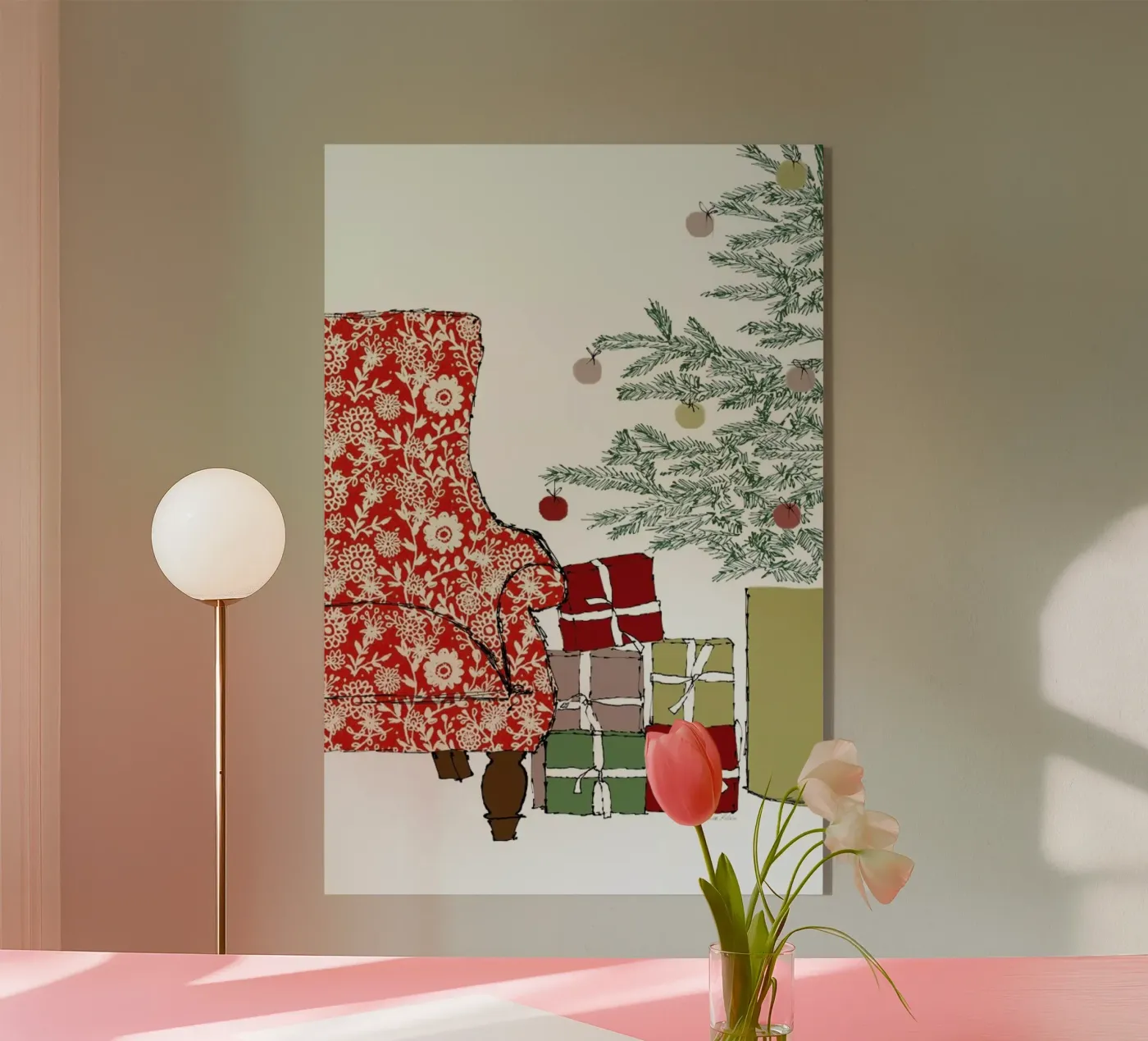 Happy Christmas Time plexiglass da Nathys_illustration