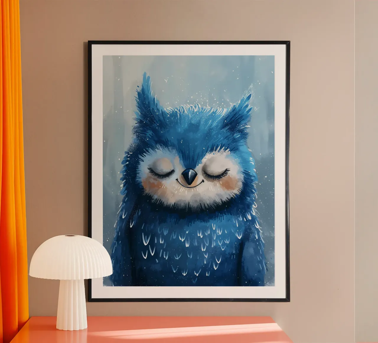 Gentle Gaze Fox poster by Manh beo