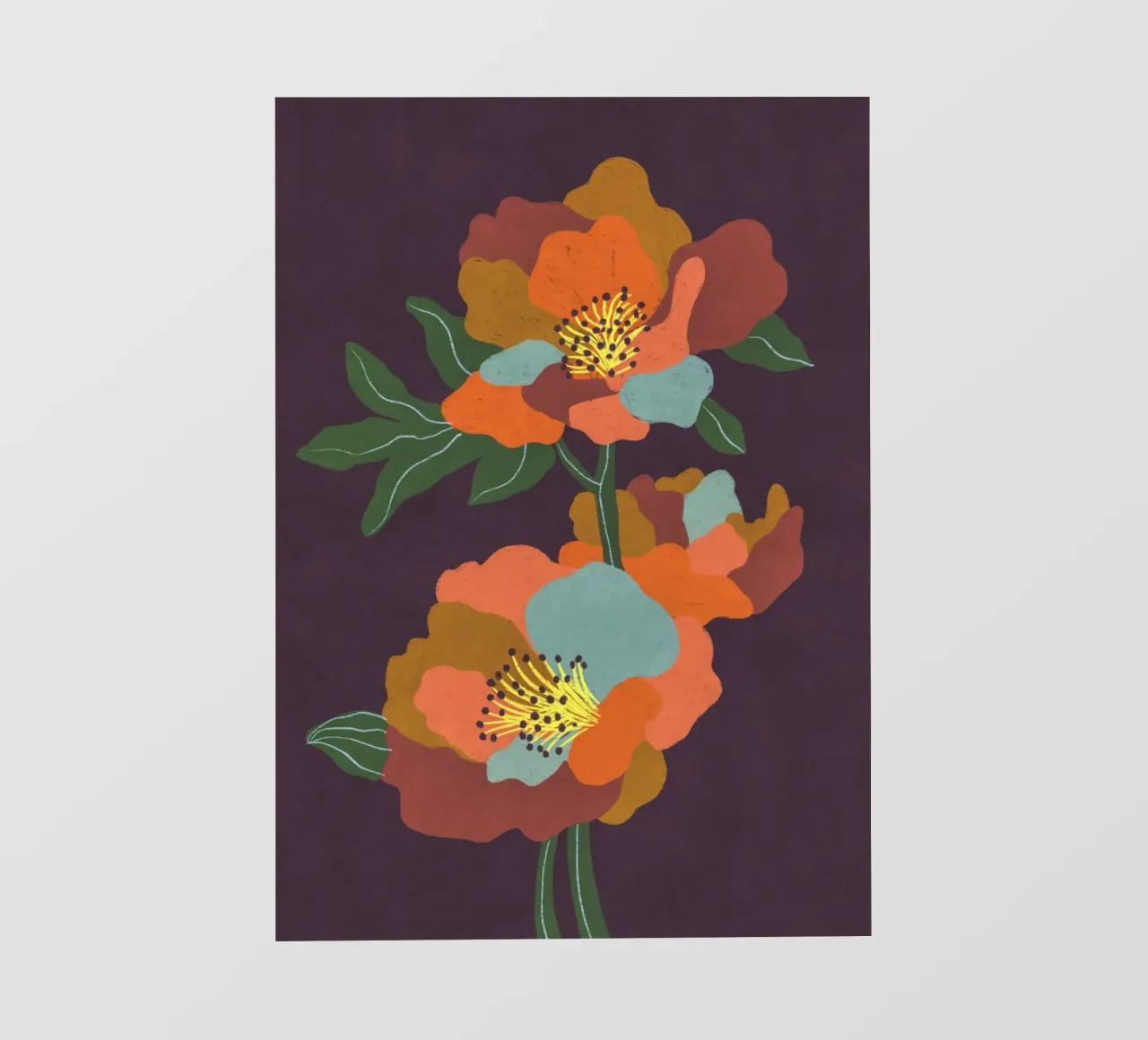 Flowers telo in pvc da GigiRosado