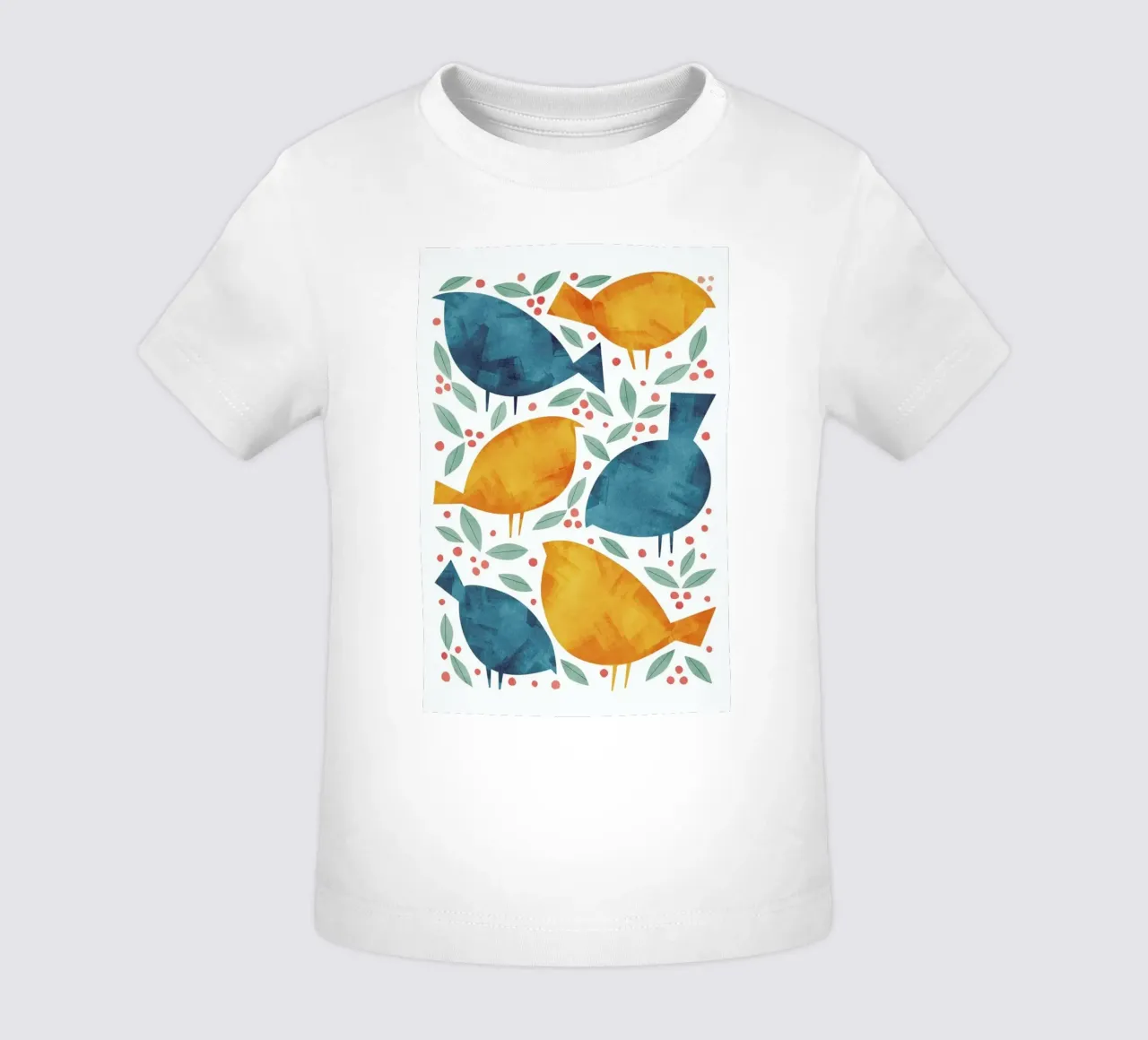 Birds baby t-shirt by Tracie Andrews