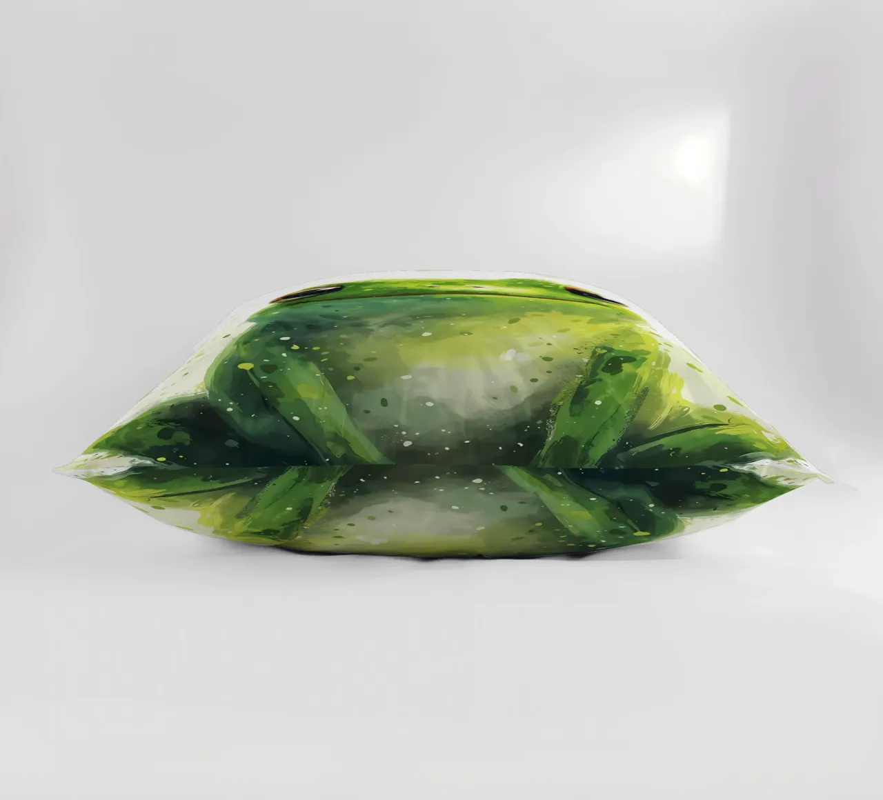 Rana dallo sguardo verde - Acquerello Serenity cuscino da Manh beo