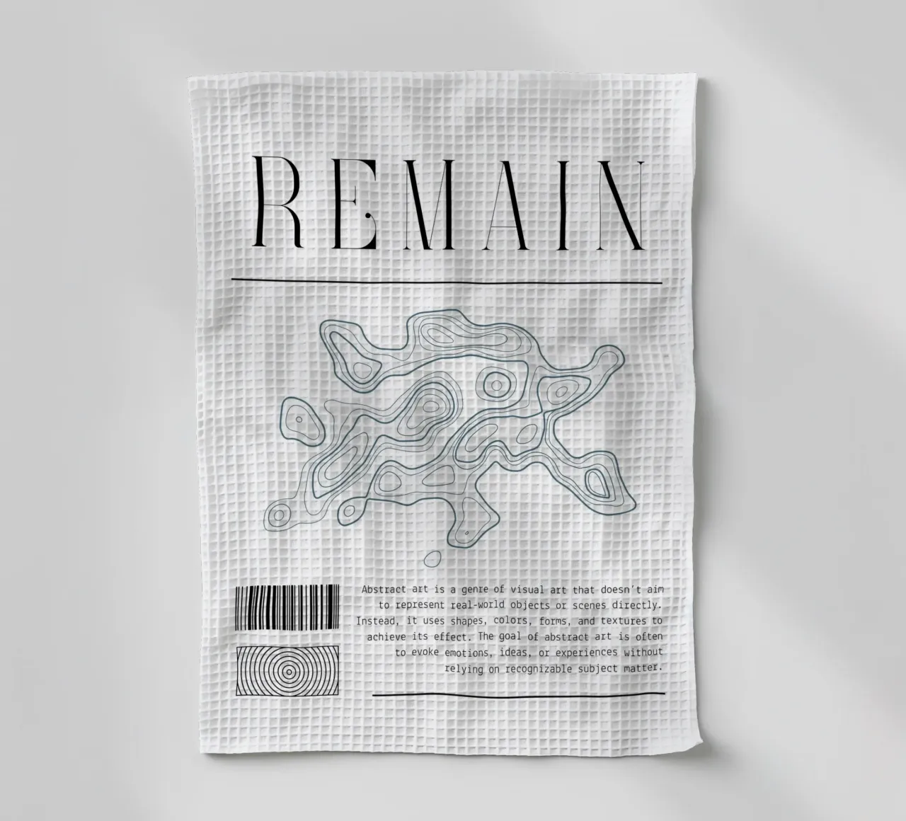 REMAIN | 18 canovaccio da cucina da Einfach Uebel