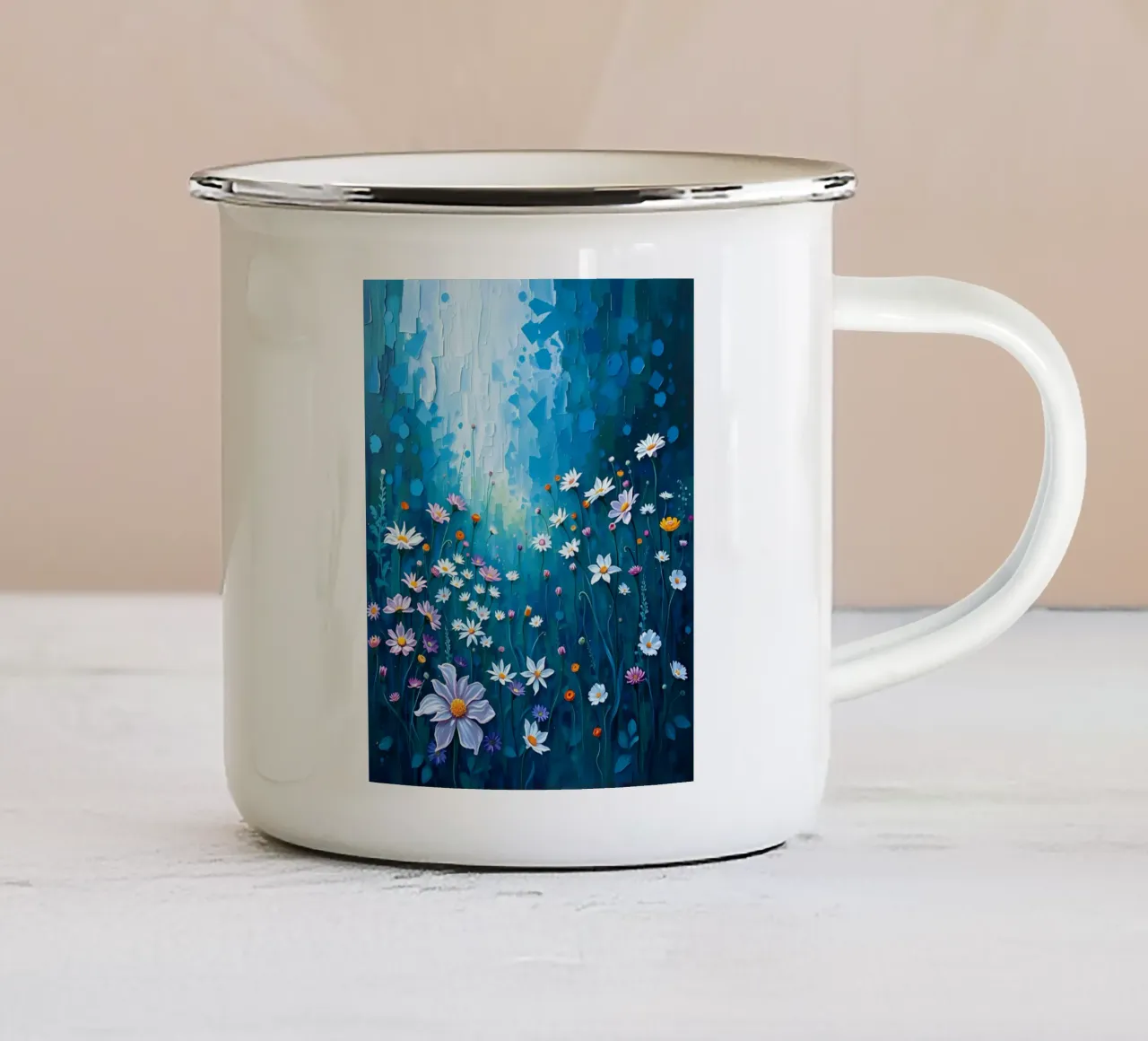 Daisy Dreamscape tazza in smalto da Artistic-shop