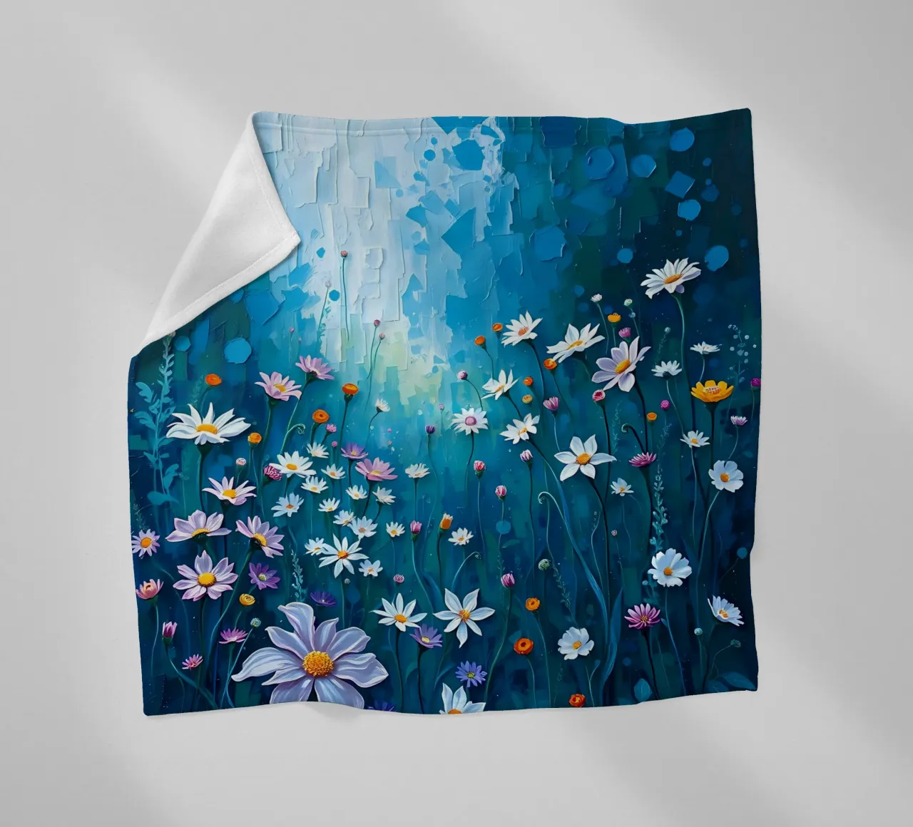 Daisy Dreamscape coperta in pile da Artistic-shop