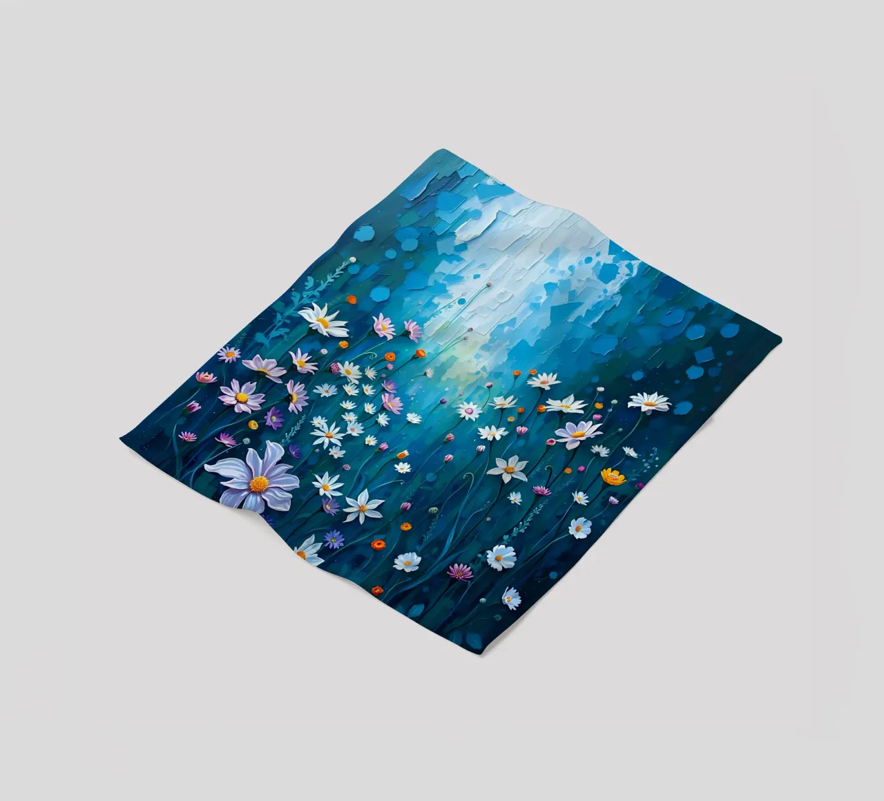 Daisy Dreamscape coperta in pile da Artistic-shop