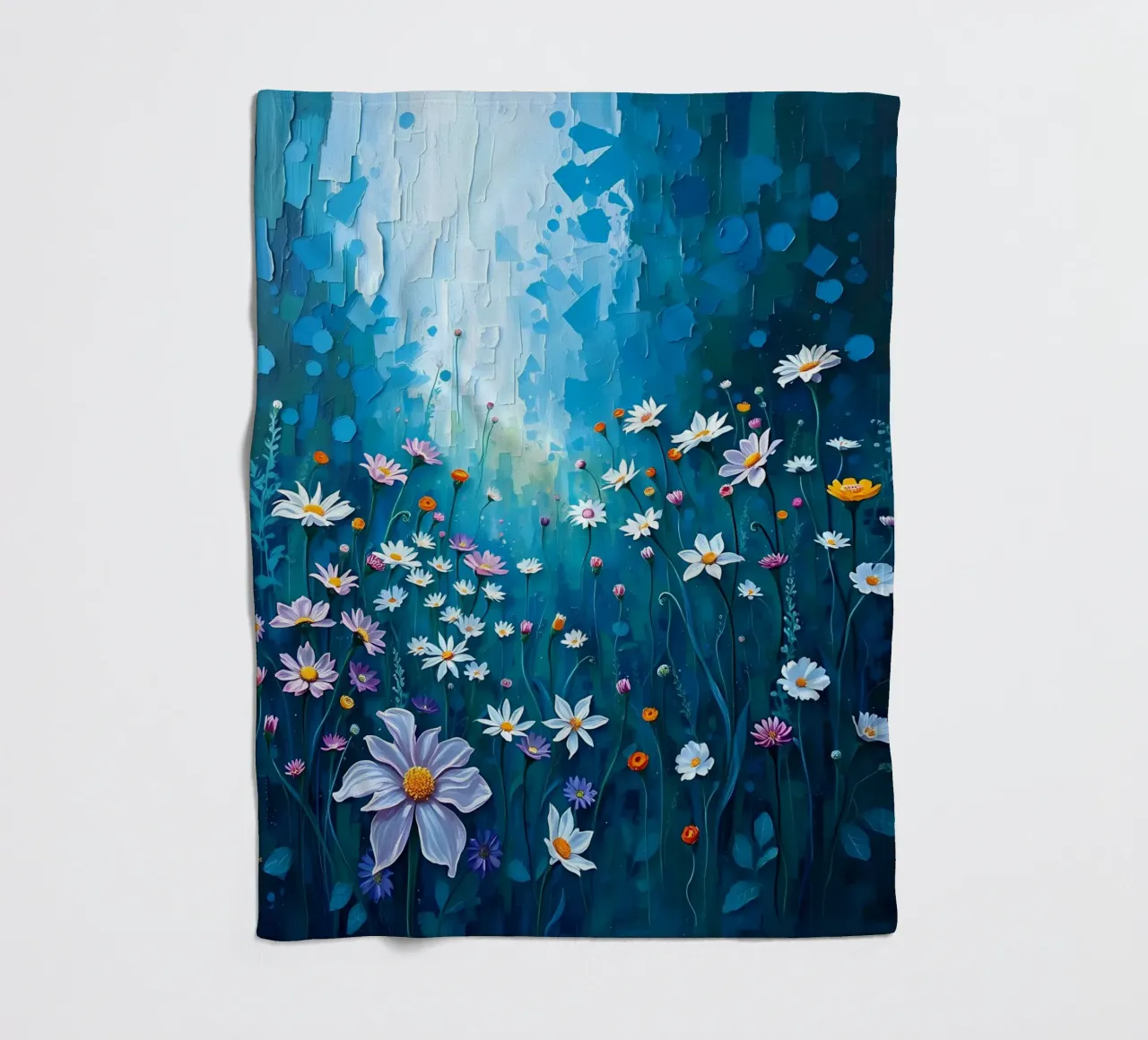 Daisy Dreamscape coperta in pile da Artistic-shop