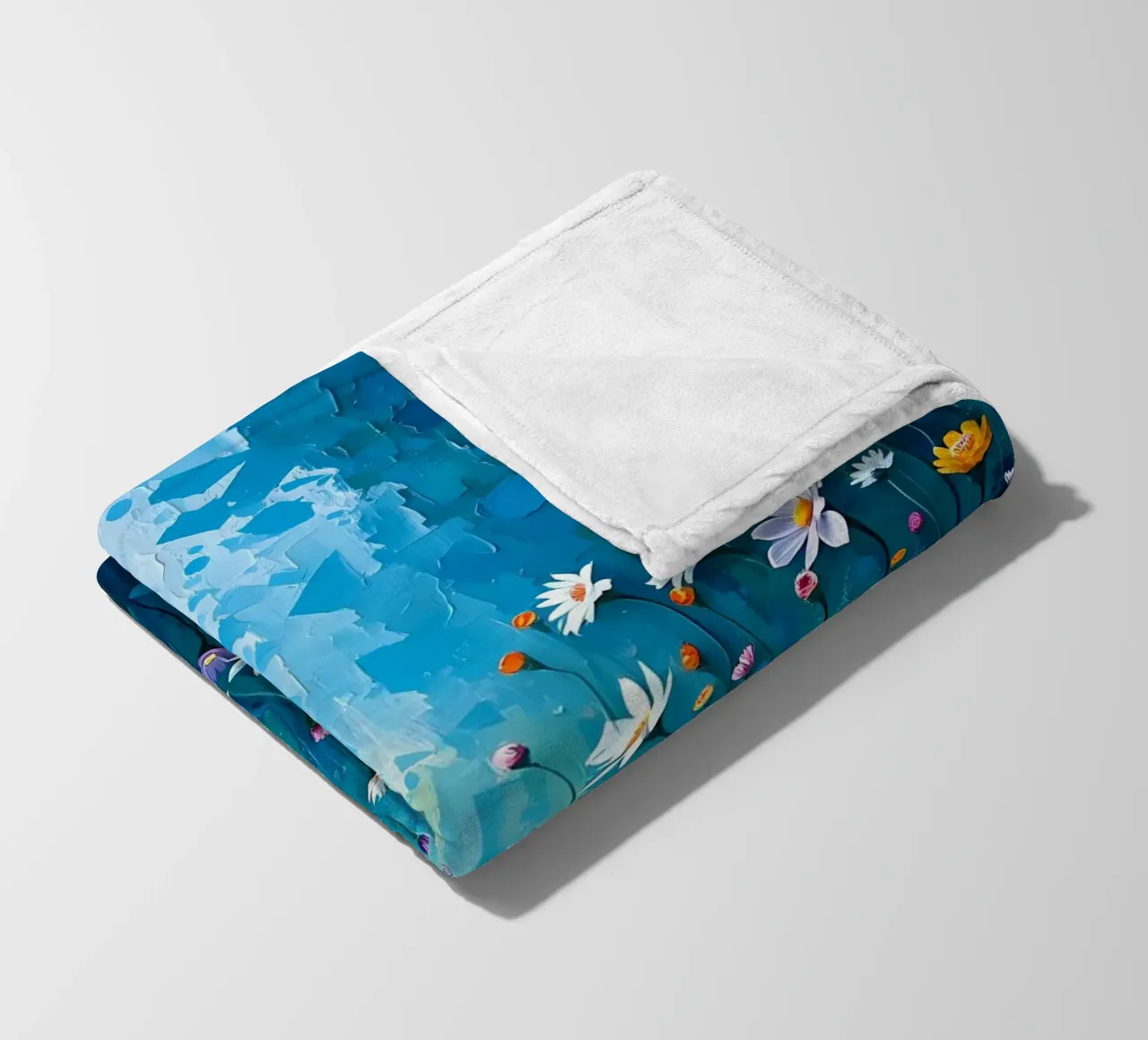 Daisy Dreamscape coperta in pile da Artistic-shop