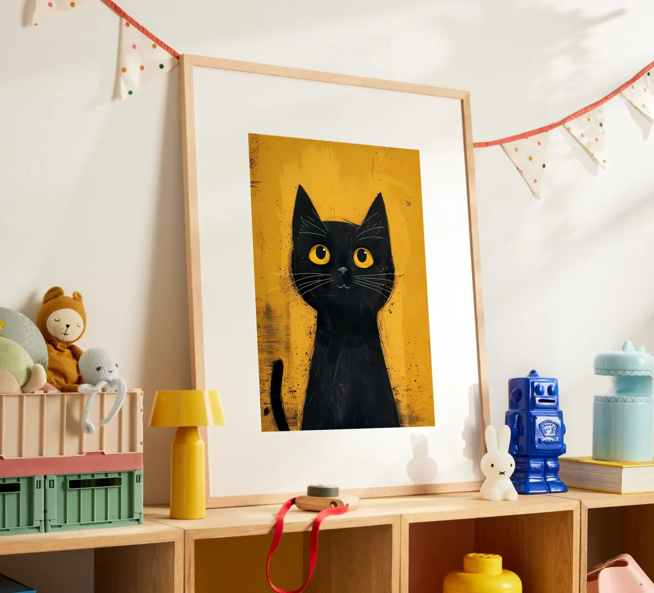 Mystic Black Cat hahnemühle by Manh beo