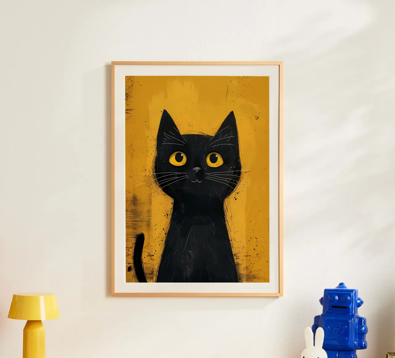 Mystic Black Cat hahnemühle by Manh beo