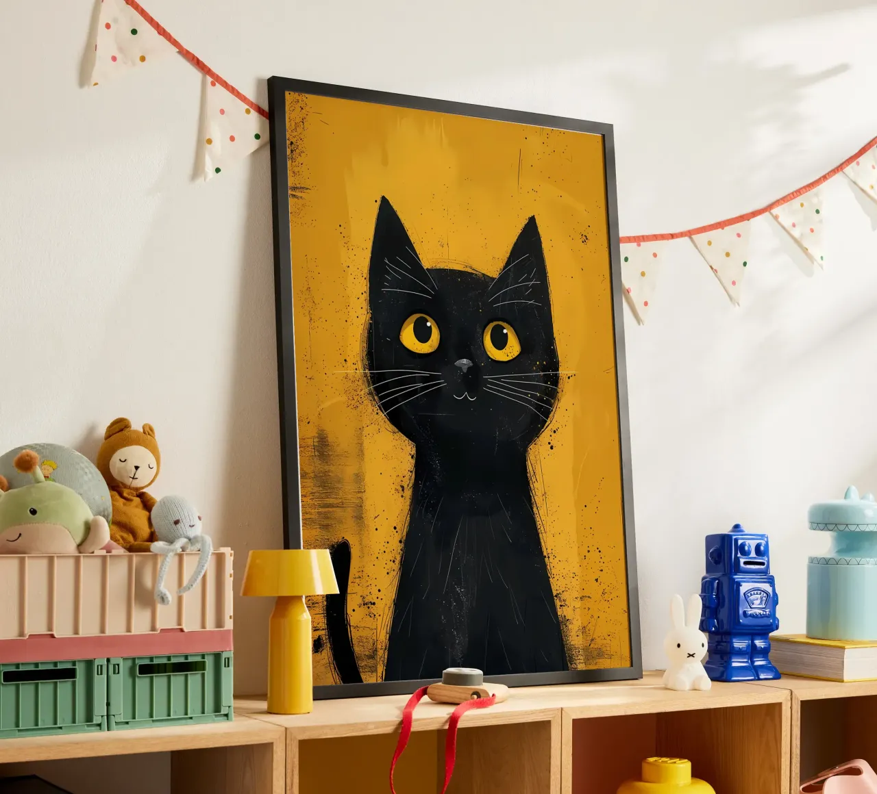 Mystic Black Cat hahnemühle by Manh beo