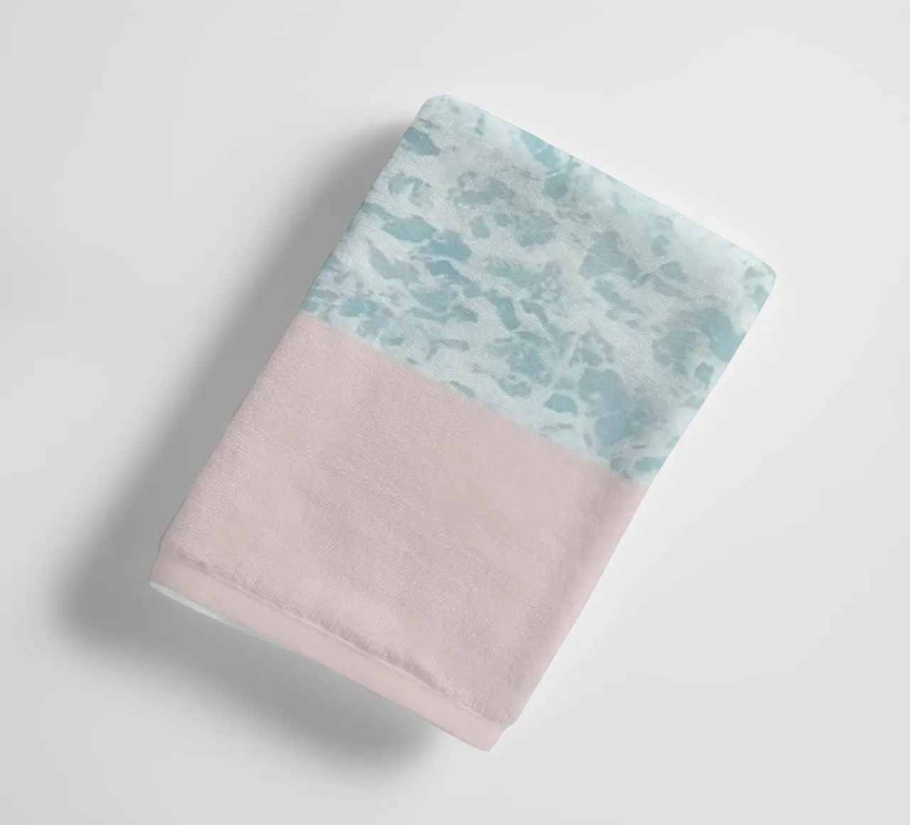 Pink on the Sea towel by cafelab