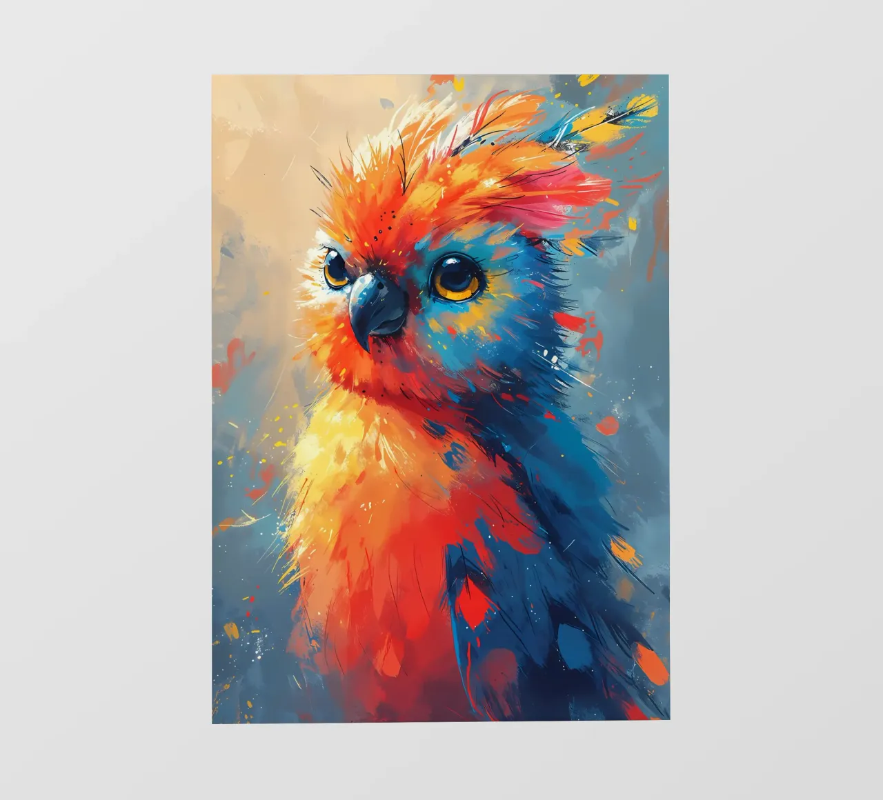Parrot Palette pellicola backlit da Manh beo